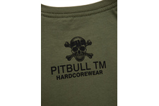 Koszulka Pit Bull Skull Wear '21 - Oliwkowa