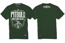 Koszulka Pit Bull Cal. Republic'20 - Ciemnozielona