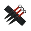 Nóż Master Cutlery rzutka 8" 3szt red