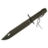 Nóż Master Cutlery survival 15" black, nylonowa pochwa