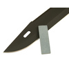 Nóż Master Cutlery survival 15" black, nylonowa pochwa