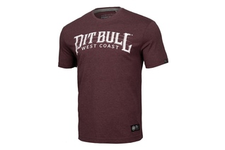 Koszulka Pit Bull Basic Fast'20 - Bordowa