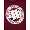 Koszulka Pit Bull Chest Logo'20 - Bordowa