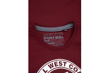 Koszulka Pit Bull Chest Logo'20 - Bordowa