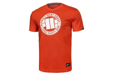Koszulka Pit Bull Chest Logo'20 - Pomarańczowa