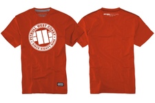 Koszulka Pit Bull Chest Logo'20 - Pomarańczowa