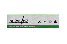 Nóż Master Cutlery Survivor 7,5", nylonowa pochwa