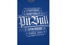 Koszulka Pit Bull San Diego IV'20 - Niebieska
