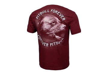 Koszulka Pit Bull PFFP'20 - Bordowa
