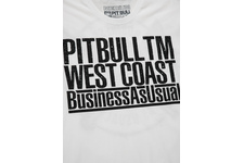 Koszulka Pit Bull Business As Usual'20 - Biała