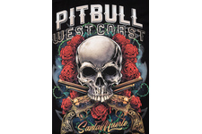 Koszulka Pit Bull Santa Muerte'20 - Czarna