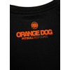 Koszulka Pit Bull Orange Dog'20 - Czarna