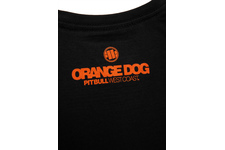 Koszulka Pit Bull Orange Dog'20 - Czarna
