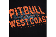 Koszulka Pit Bull Skull Dog - Czarna