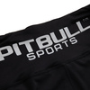 Leginsy sportowe damskie Pit Bull Performance Pro Plus - Czarne/Grafitowe