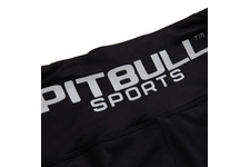 Leginsy sportowe damskie Pit Bull Performance Pro Plus - Czarne/Grafitowe