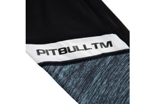 Leginsy sportowe damskie Pit Bull Performance Pro Plus - Czarne/Turkusowe