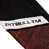 Leginsy sportowe damskie Pit Bull Performance Pro Plus - Czarne/Koralowe