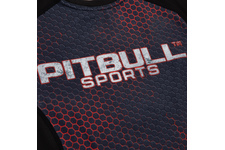 Rashguard termoaktywny damski Pit Bull Mesh Performance Pro Plus Iron Logo - Czarny