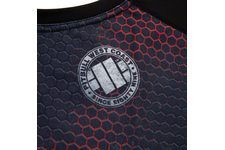 Rashguard termoaktywny damski Pit Bull Mesh Performance Pro Plus Iron Logo - Czarny