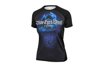 Rashguard termoaktywny damski Pit Bull Mesh Performance Pro Plus BED VI - Czarny