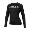 Rashguard termoaktywny damski L-S Pit Bull Performance Pro Plus - Czarny