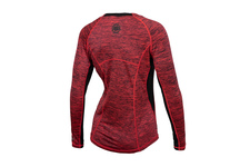 Rashguard termoaktywny damski L-S Pit Bull Performance Pro Plus - Koralowy