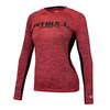 Rashguard termoaktywny damski L-S Pit Bull Performance Pro Plus - Koralowy