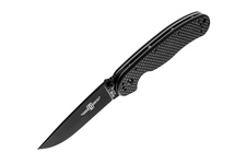 Nóż ontario rat 1 linerlock carbonfiber black