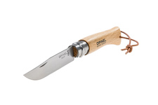 Nóż opinel NO07 inox Aadventure z Rzemieniem