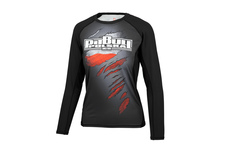 Rashguard termoaktywny damski L-S Pit Bull Mesh Performance Pro Plus Polska - Czarny