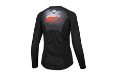 Rashguard termoaktywny damski L-S Pit Bull Mesh Performance Pro Plus Polska - Czarny