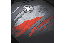 Rashguard termoaktywny damski L-S Pit Bull Mesh Performance Pro Plus Polska - Czarny