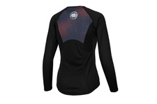 Rashguard termoaktywny damski L-S Pit Bull Mesh Performance Pro Plus Iron Logo - Czarny