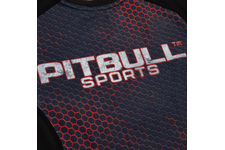 Rashguard termoaktywny damski L-S Pit Bull Mesh Performance Pro Plus Iron Logo - Czarny