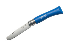 Nóż opinel NO7 składany my first knife blue