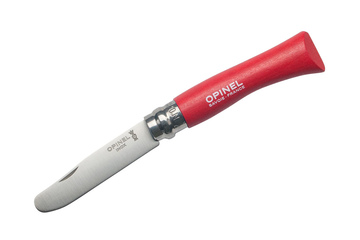 Nóż Opinel NO7 składany my first knife red
