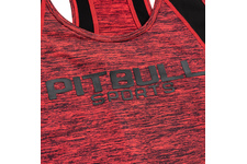 Tank Top termoaktywny damski Pit Bull Performance Pro Plus - Koralowy