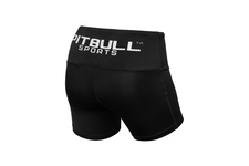 Spodenki kompresyjne damskie Pit Bull Performance Pro Plus - Czarne