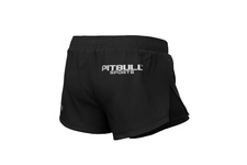 Spodenki sportowe damskie Pit Bull Performance Pro Plus - Czarne