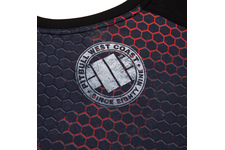 Rashguard termoaktywny Pit Bull Mesh Performance Pro Plus Iron Logo - Czarny