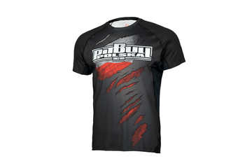 Rashguard termoaktywny Pit Bull Mesh Performance Pro Plus Polska - Czarny