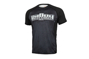 Rashguard termoaktywny Pit Bull Mesh Performance Pro Plus Cage - Czarny