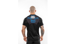 Rashguard termoaktywny Pit Bull Mesh Performance Pro Plus Blue Skull - Czarny