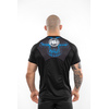 Rashguard termoaktywny Pit Bull Mesh Performance Pro Plus Blue Skull - Czarny