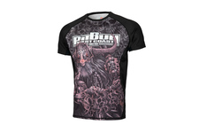 Rashguard termoaktywny Pit Bull Mesh Performance Pro Plus Warrior XVIII - Czarny