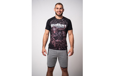 Rashguard termoaktywny Pit Bull Mesh Performance Pro Plus Warrior XVIII - Czarny