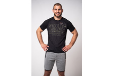 Rashguard termoaktywny Pit Bull Mesh Performance Pro Plus Woodland Logo - Czarny