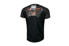 Rashguard termoaktywny Pit Bull Mesh Performance Pro Plus Wired Skull - Czarny