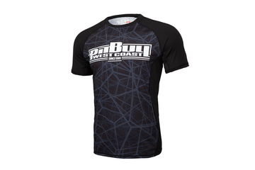 Rashguard termoaktywny Pit Bull Mesh Performance Pro Plus Dark Ray - Czarny